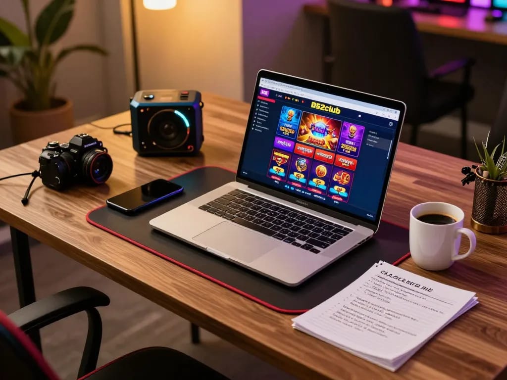 Người chơi B52club tham gia vào một sòng bạc trực tuyến từ không gian thoải mái tại nhà.