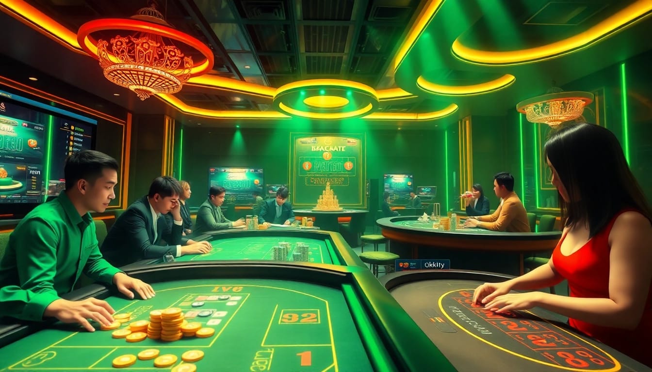 Engaging online gambling scene on okvipwin.live with live dealers and vibrant games.