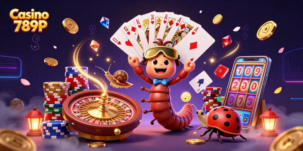 Experience the thrill at Casino 789P with unique characters and dynamic gameplay elements.