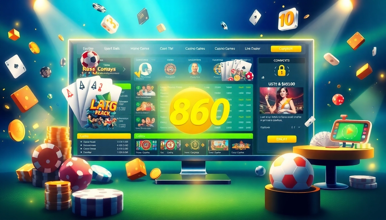 Experience bk860s.com, a vibrant online gaming platform featuring diverse sports and casino options in a modern interface.