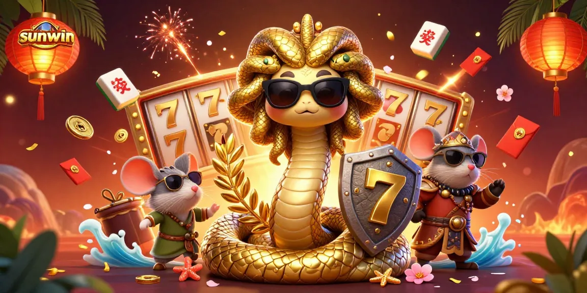 Experience thrilling wins at Sunwin with lively casino elements and iconic characters.