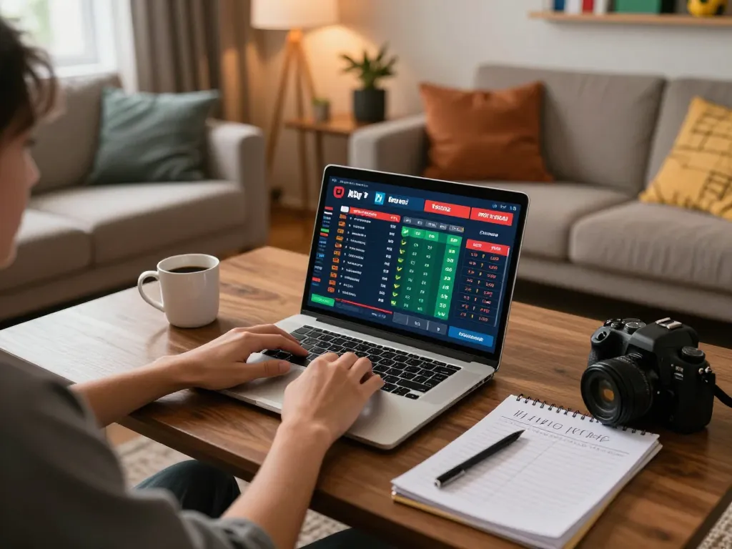 Bongdalu sports betting interface showcased on a laptop, enhancing real-time betting strategy.