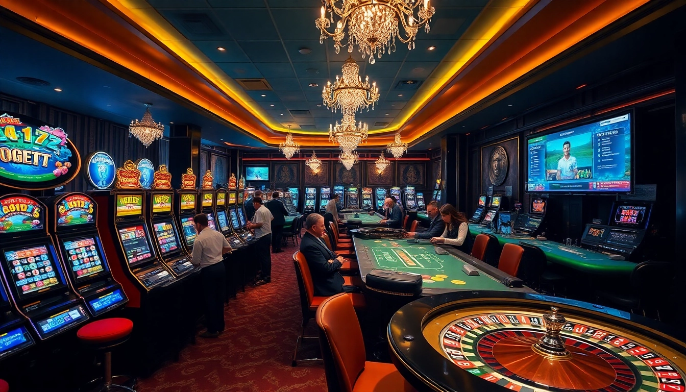 Experience the thrill of gambling with the latest ทางเข้า soibet ล่าสุด in a vibrant casino ambiance.