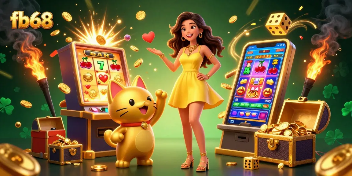 Experience thrilling jackpots with fb68's exciting games and golden casino elements!