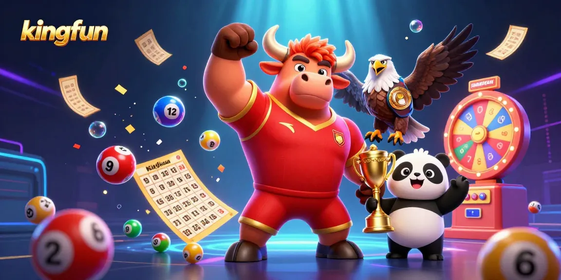 Experience thrilling gameplay at kingfun with dynamic lottery action and vibrant casino elements.