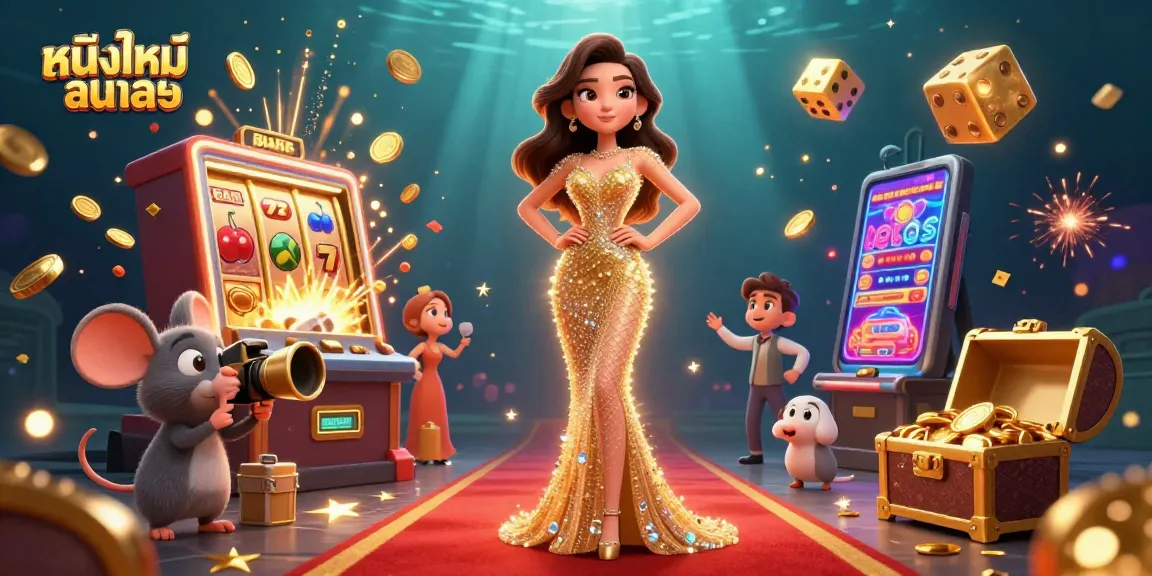 Experience thrilling หนังใหม่ชนโรง with dynamic casino elements and vibrant 3D characters.