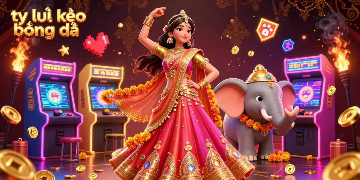 Bet excitingly on tỷ lệ kèo bóng đá with a stunning visual illustration of vibrant characters and gaming elements.