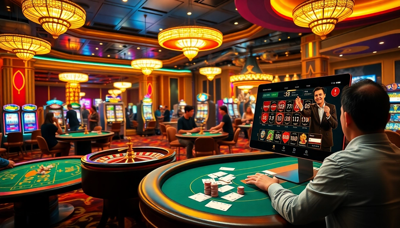 Experience the excitement of c54.gb.net through dynamic casino games and vibrant gaming environments.